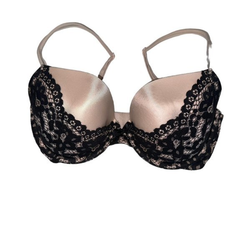 Victoria's Secret Lined Demi Bra 34DD Great Used‎ Condition